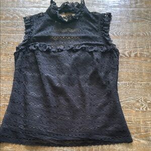 Black Lace Top